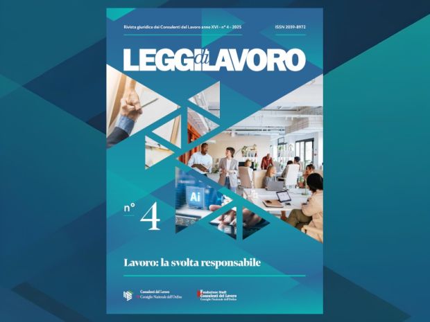 Online il n. 4/2025 di “Leggi di Lavoro”