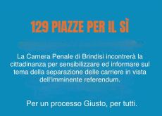 La Camera Penale di Brindisi incontra i cittadini a Fasano