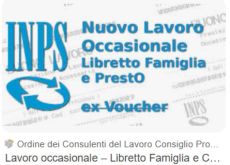 Nuovo portale Inps per il lavoro occasionale.