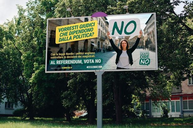 Spot ingannevoli: Il comitato del Sì denuncia l’Anm