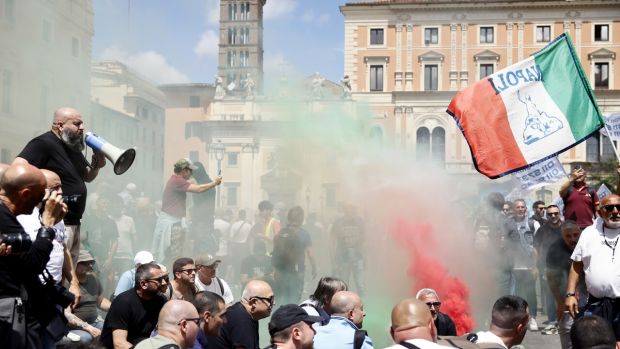 La protesta di una lobby che vuole imporsi come casta