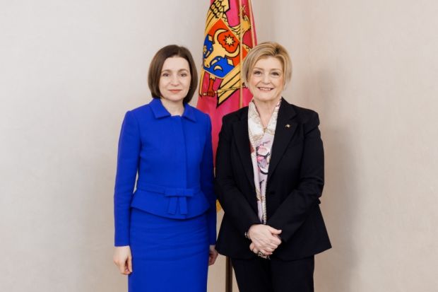 Chisinau (Moldavia): Marina Calderone incontra la Presidente della Repubblica Maia Sandu