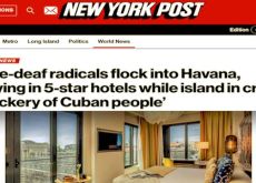 Flotilla di Salis a Cuba, attivisti in hotel di lusso.