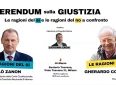 Sì e No a confronto sulla riforma della giustizia