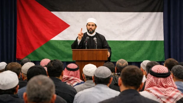 Il No sbarca in moschea.