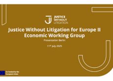 Progetto European “Justice Without Litigation II” (JuWiLi II).