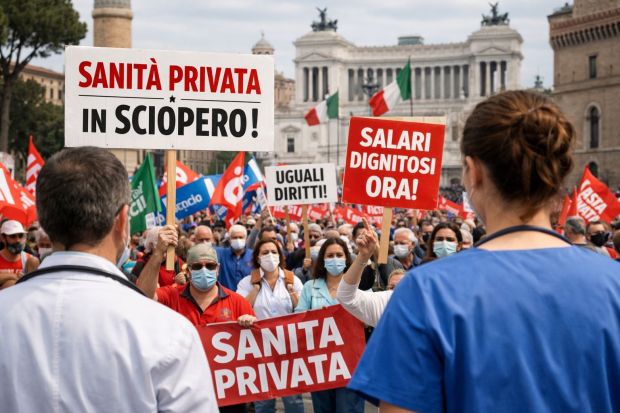 Sciopero della sanità privata