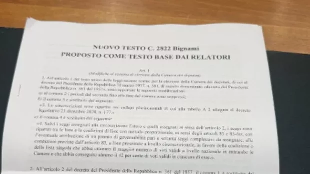 Legge elettorale bis. Premio di governabilità a chi supera il 42%, niente ballottaggio