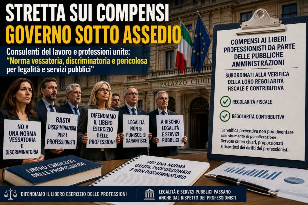 STRETTA SUI COMPENSI ILGOVERNO SOTTO ASSEDIO