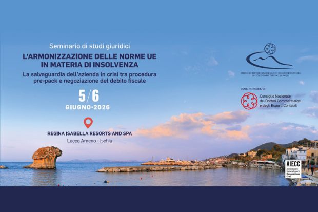 Commercialisti, magistrati e governo a Ischia per il summit sulla crisi d’impresa
