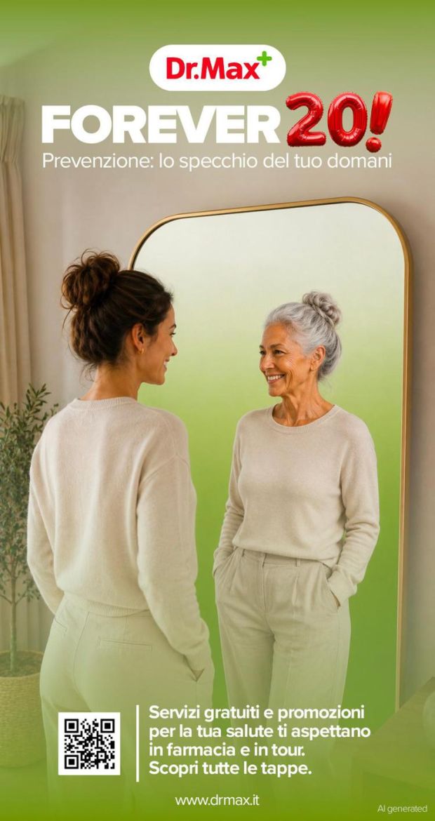 Forever20, la campagna nazionale per prevenzione e benessere.