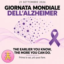 Ieri la Giornata mondiale Alzheimer 2026.