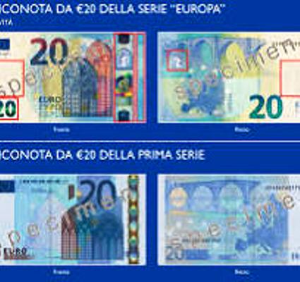 Nuove banconote Euro, votazioni fino al 21 settembre