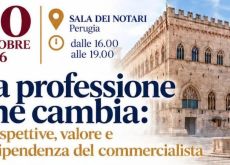 La professione che cambia: a Perugia convegno nazionale sul futuro dei commercialisti