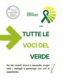 Dal 5 al 10 ottobre l’Italia si veste di verde per la salute mentale