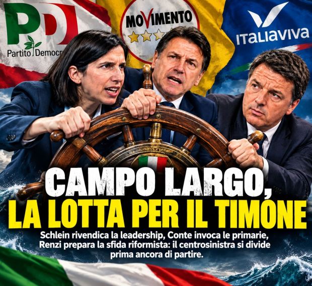 Campo largo, la lotta per il timone continua